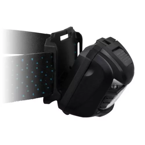 SuperFire HL06 LED akkumulátoros fejlámpa, 500 lm, USB, fekete
