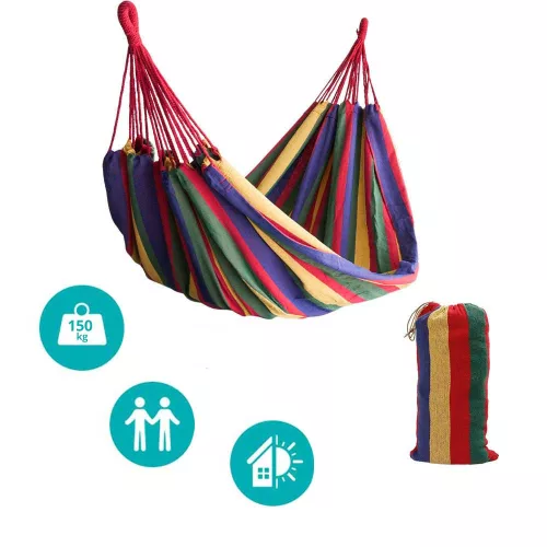 Kétszemélyes függőágy-piros (HOP1000120-1)