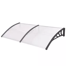   Timeless Garden Műanyag előtető több méretben és színben-240x90 cm-fekete (HOP1000696-4)