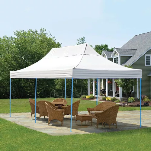 Timeless Garden Összecsukható kerti pavilon több típusban-2,9x5,7 méteres-fehér-pavilon (HOP1000737-3)