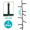 LED fényfüzér választható méretben és színben-360 LED-es -melegfehér (HOP1000747-1)