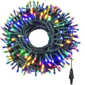   LED fényfüzér választható méretben és színben-360 LED-es -színes (HOP1000747-2)