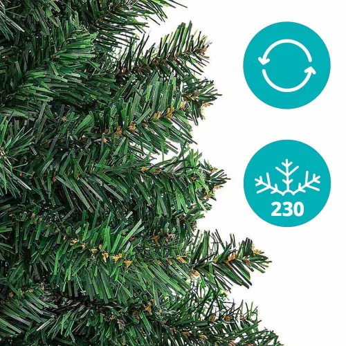 Timeless Christmas Nordmann műfenyő fém talppal, 4 méretben-210 cm (HOP1000752)