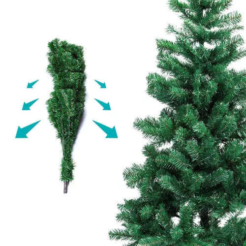 Timeless Christmas Nordmann műfenyő fém talppal, 4 méretben-210 cm (HOP1000752)