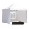 Timeless Garden Összecsukható kerti pavilon több típusban-2,9x2,9 méteres-fehér-pavilon+oldalfal+hordtáska (HOP1000807-3)