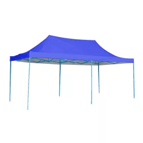   Timeless Garden Összecsukható kerti pavilon több típusban-2,9x5,7 méteres-kék-pavilon+hordtáska (HOP1000809-1)