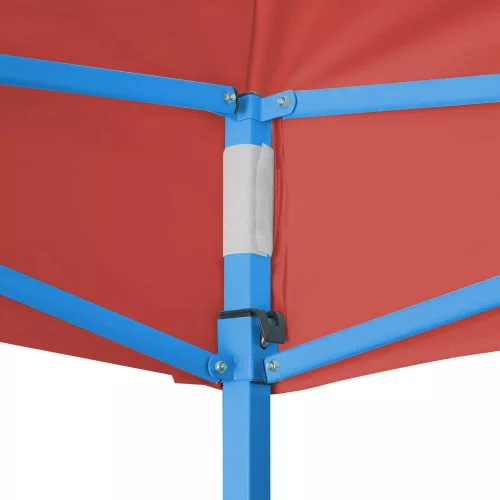 Timeless Garden Összecsukható kerti pavilon több típusban-2,9x5,7 méteres-piros-pavilon+hordtáska (HOP1000809-2)