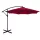 Timeless Garden Függő napernyő 2,7 m, piros (HOP1000812-2)