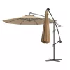 Timeless Garden Függő napernyő 2,7 m, khaki (HOP1000812-3)