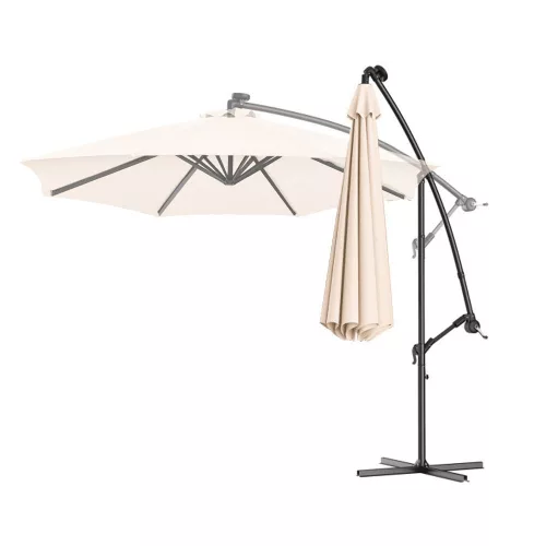 Timeless Garden Függő napernyő 2,7 m, krém (HOP1000812-4)