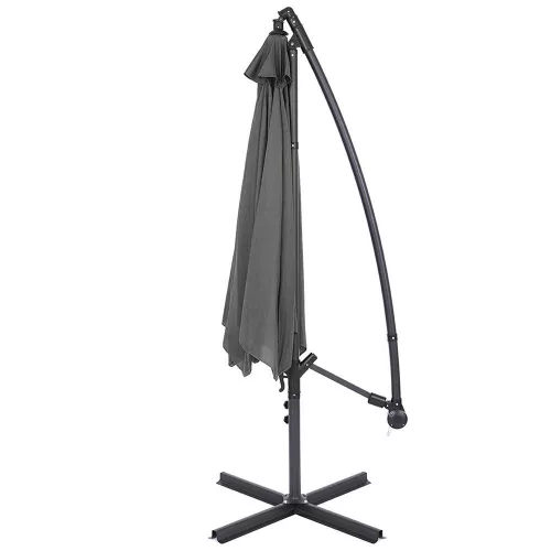 Timeless Garden Függő napernyő 2,8 m, szürke (HOP1000812-6)