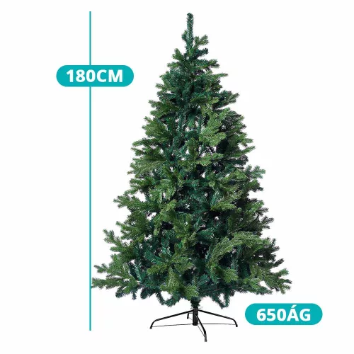 Timeless Christmas 3D műfenyő fém talppal, több méretben-180 cm (HOP1000881-3)