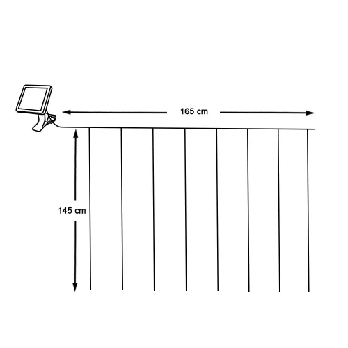 Timeless Garden Napelemes dekor fényfüzér napernyőhöz (HOP1000922-1)