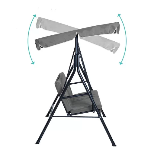 Timeless Garden Kerti hintaágy választható színben-szürke (HOP1000925-2)