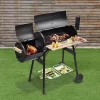 Timeless Garden 2in1 faszenes BBQ grill és smoker (HOP1000928-1)