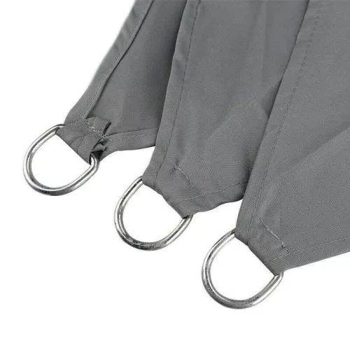 Timeless Garden Szögletes napvitorla, 3,6 méteres, több típusban-háromszög alakú, poliészter, szürke (HOP1000958-1)