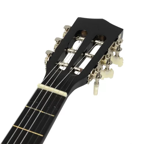 Timeless Hobby Akusztikus gitár szett kezdőknek, ajándék hangolóval, 2 színben-fekete (HOP1000982-1)