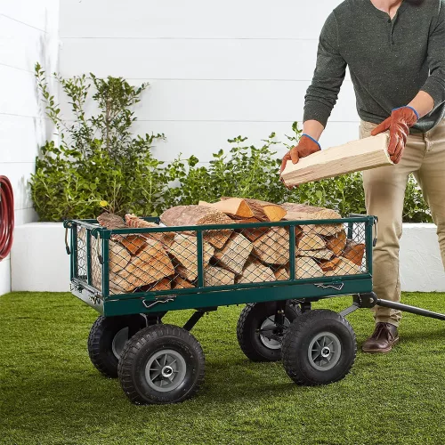 Timeless Garden Fém kerti kézikocsi, 300 kg teherbírással (HOP1001000-3)