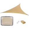 Timeless Garden Szögletes napvitorla, 3,6 méteres, több típusban-háromszög alakú, polietilén, bézs (HOP1001028)
