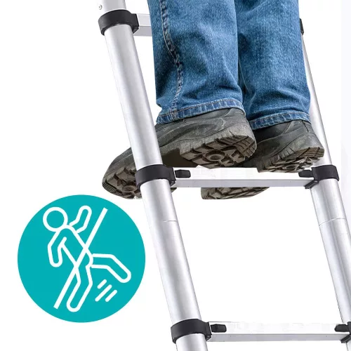 Timeless Garden Teleszkópos alumínium létra 3 méretben-4,1 méteres (HOP1001032)