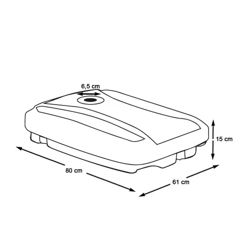 Timeless Garden Tölthető napernyő talpak több típusban-függő napernyő talp, gurulós (HOP1001042-3)