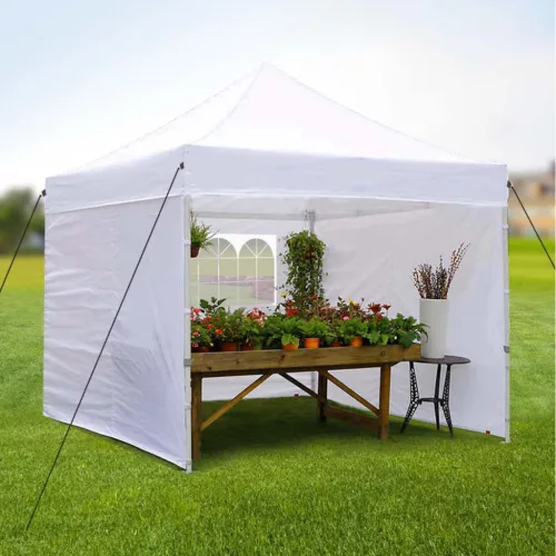 Timeless Garden Pavilon ponyva több típusban-2,9x2,9 méteres tető és oldalfal ponyva (HOP1001074)