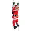 Timeless Christmas Létrán mászó Mikulás, 120 cm (HOP1001124)
