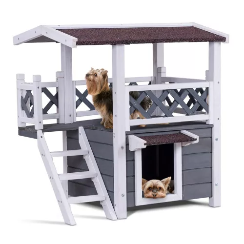 Timeless Pet Emeletes kutyaház/cicaház (HOP1001125)