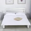 Timeless Home Bella fém ágykeret ajándék ágyráccsal, több méretben és színben-Fehér 160x200 cm-es-fehér (HOP1001142-2)