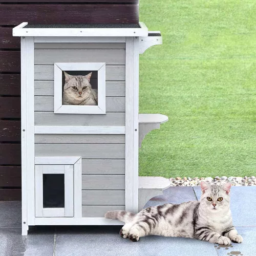 Timeless Pet 2 szintes macskaház (HOP1001370)