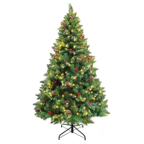   Timeless Christmas LED-es műfenyő több típusban, melegfehér-260 LED-es, 180 cm (HOP1001381)