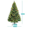 Timeless Christmas LED-es műfenyő több típusban, melegfehér-260 LED-es, 180 cm (HOP1001381)