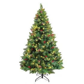   Timeless Christmas LED-es műfenyő több típusban, melegfehér-320 LED-es, 210 cm (HOP1001382)