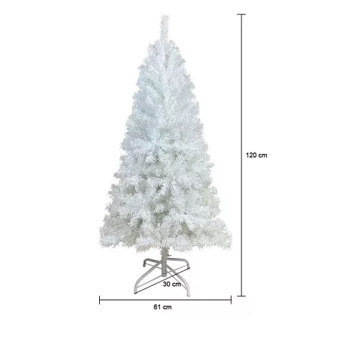 Timeless Christmas Fehér műfenyő - több méretben-120 cm-es (HOP1001384-1)
