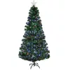 Timeless Christmas Műfenyő száloptikával színes LED-del több típusban-210 cm-es (HOP1001386-4)