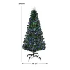 Timeless Christmas Műfenyő száloptikával színes LED-del több típusban-210 cm-es (HOP1001386-4)