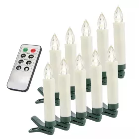   Timeless Christmas Vezeték nélküli gyertya szett, 30 db-os, távirányítóval, több színben-színes (HOP1001436-1)