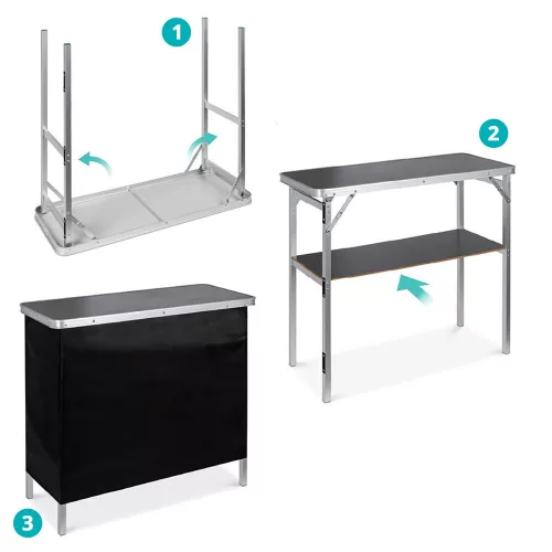 Timeless Garden Összecsukható hordozható bárpult (HOP1001461)