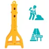 Timeless Tools Összecsukható közlekedési akadály (HOP1001474)