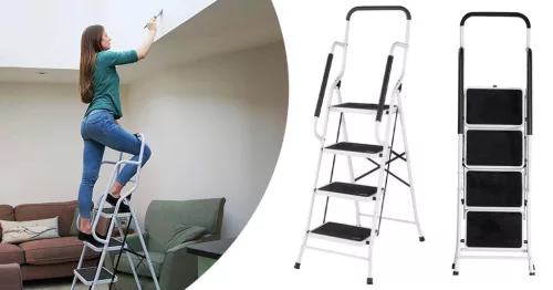 Timeless Garden 4 fokos fém létra levehető kapaszkodóval (HOP1001515)