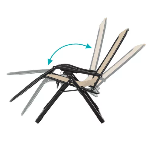 Timeless Garden Párnázott zéró gravitáció szék, több színben-bézs (HOP1001530-3)