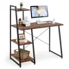 Timeless Office Kompakt számítógépasztal, munkaállomás 4 polccal (HOP1001542)