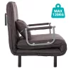 Timeless Home 2 az 1-ben fotelágy, több színben-barna (HOP1001545-4)