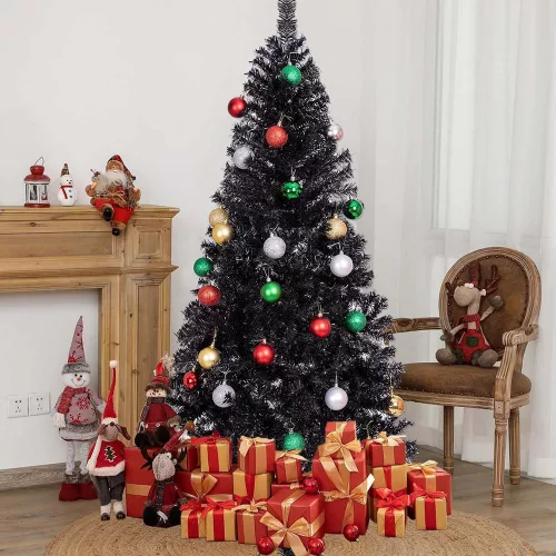 Timeless Christmas Fekete műfenyő, 150cm 415ág (HOP1001582)