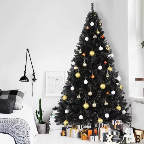 Timeless Christmas Fekete műfenyő, 210cm 1000ág (HOP1001584)