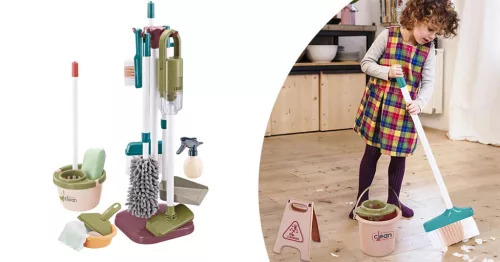 Timeless Toys Játék takarító szett álló porszívóval (HOP1001607)