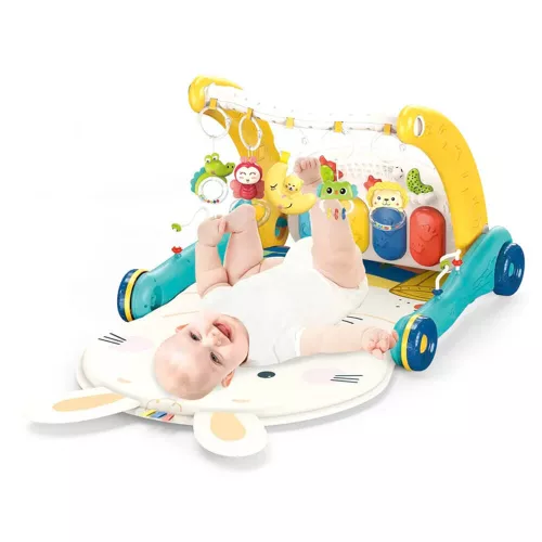 Timeless Toys 2az1-ben járássegítő és zongorás játszószőnyeg (HOP1001630)