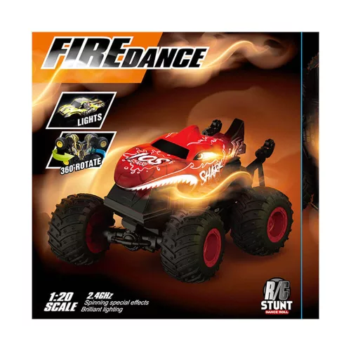 Timeless Toys Távírányítós cápa autó, piros (HOP1001635)