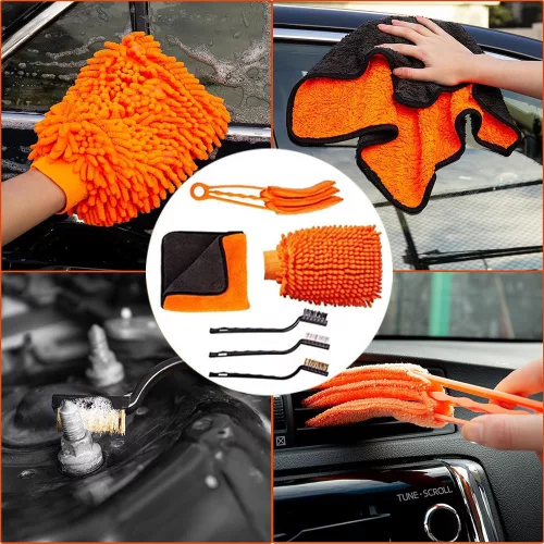 Timeless Tools 20 részes autótisztító és ápoló készlet külső és belső felületekre (HOP1001654)