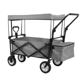   Timeless Garden Összecsukható kocsi tetővel, húzható-tolható, szürke (HOP1001724-1)